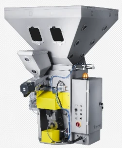 Plastic Granular Material Gravimetric Dosing Unit For Four Ingredient